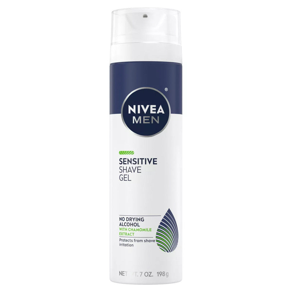 Nivea For Men Shaving Gel, Sensitive - 7 Oz